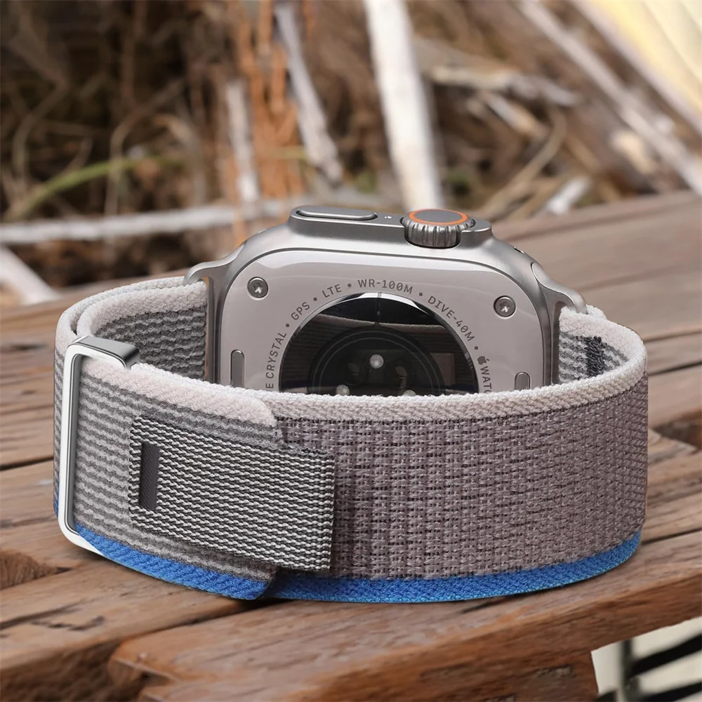 Trail Loop für Apple Uhren armbänder 44mm 40mm 45mm 41mm 42/44mm 45mm Nylon armband iwatch ultra 49mm Serie 9 8 se 7 6 5 4 3 Armband