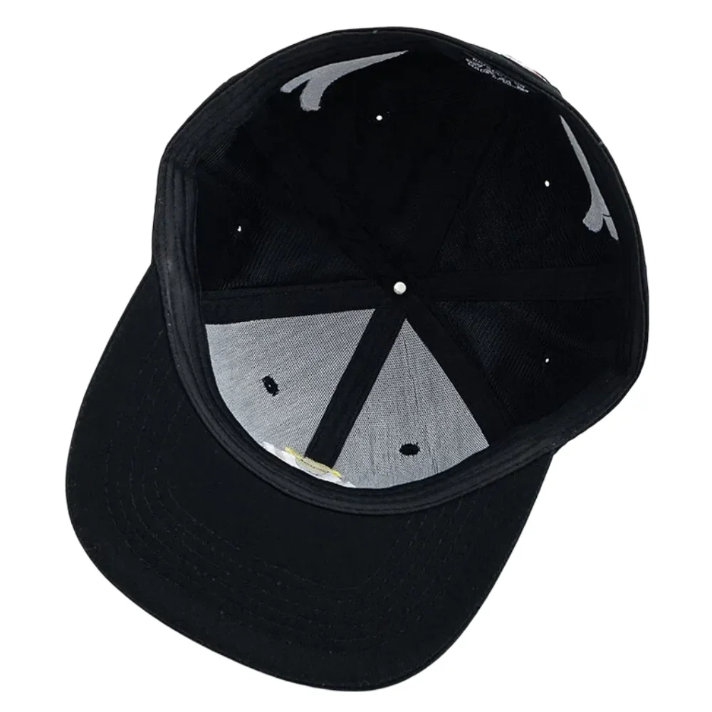 Heißer Verkauf: Unisex Flat-Bill-Snapback-Cap mit NA-Buchstaben und Flügel-Stickerei – Lässige Outdoor-Trend-Baseballkappe für Herren und Damen – Detail 11