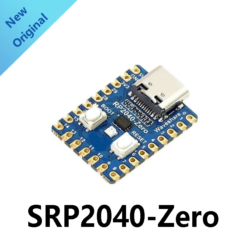 10PC/LOT SRP2040-Zero for Raspberry Pi Microcontroller PICO Development Board Module Dual-core Cortex M0 Processor 2MB Flash