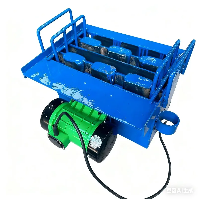 Small manual block making machine Household cement brick laying machine with motor core components Labor saving