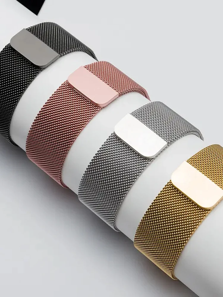 

Magnetic Loop For Apple Watch Band 44mm 45mm 49mm 40mm 41mm 42mm 45 mm correa bracelet iWatch series 9 7 se 5 6 8 Ultra 4 Strap