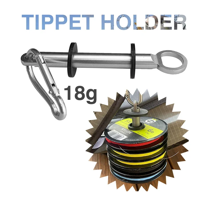 Fishing Swivel Tippet Holder Fly Mounting Rates Flytying Tools Fishing Accessories and Equipment Goods Tackle Items Bracket Jigs