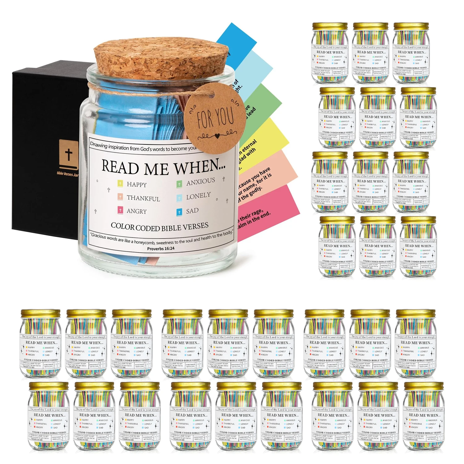 Bible Verses for Emotions Jar Feelings Verse Prayer Request 