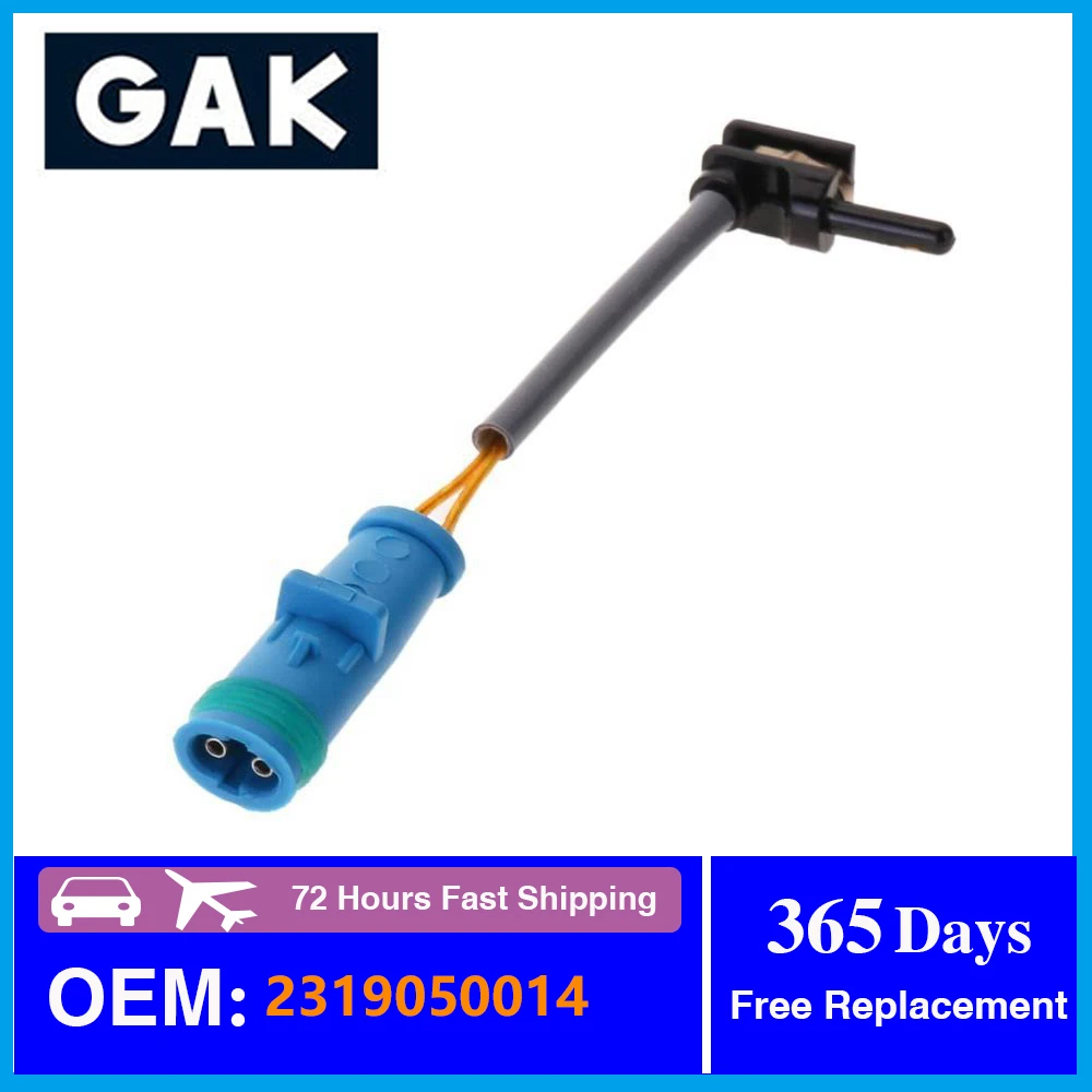 GAK 10PCS 2319050014 Front Rear Brake Pad Wear Sensor for Mercedes Benz W231 W222 C217 R231