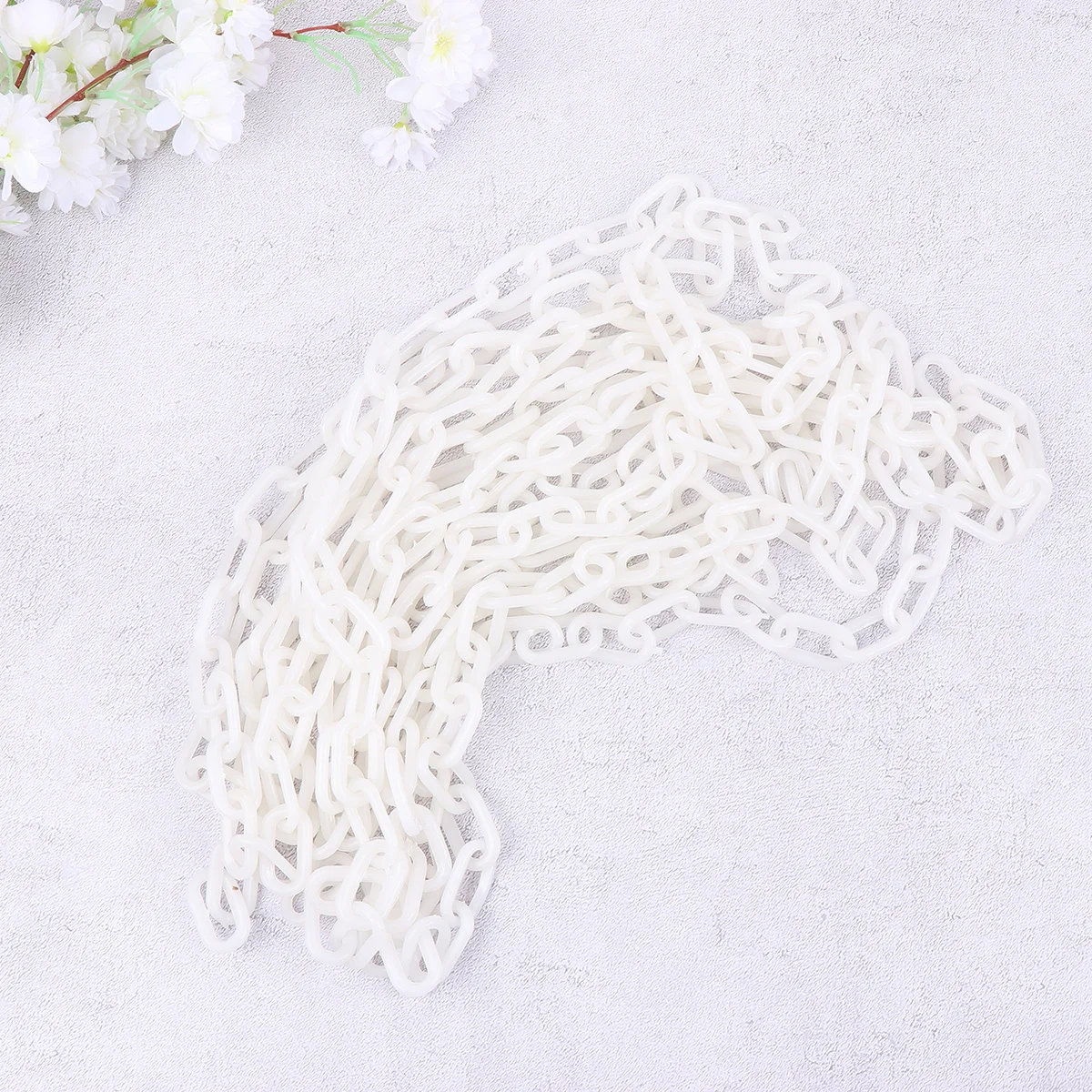 1 لفة 6 متر البلاستيك السلامة الأشعة فوق البنفسجية مقاومة حزام حاجز أبيض لموقع البناء المرآب الحشد التحكم المرور المتراس البلاستيك