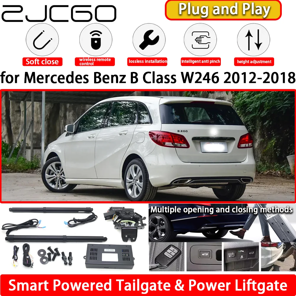 

ZJCGO for Mercedes Benz B Class W246 2012-2018 OEM Automatic Electric Powered Tailgate Power Liftgate Tail Gate Lift Kit System