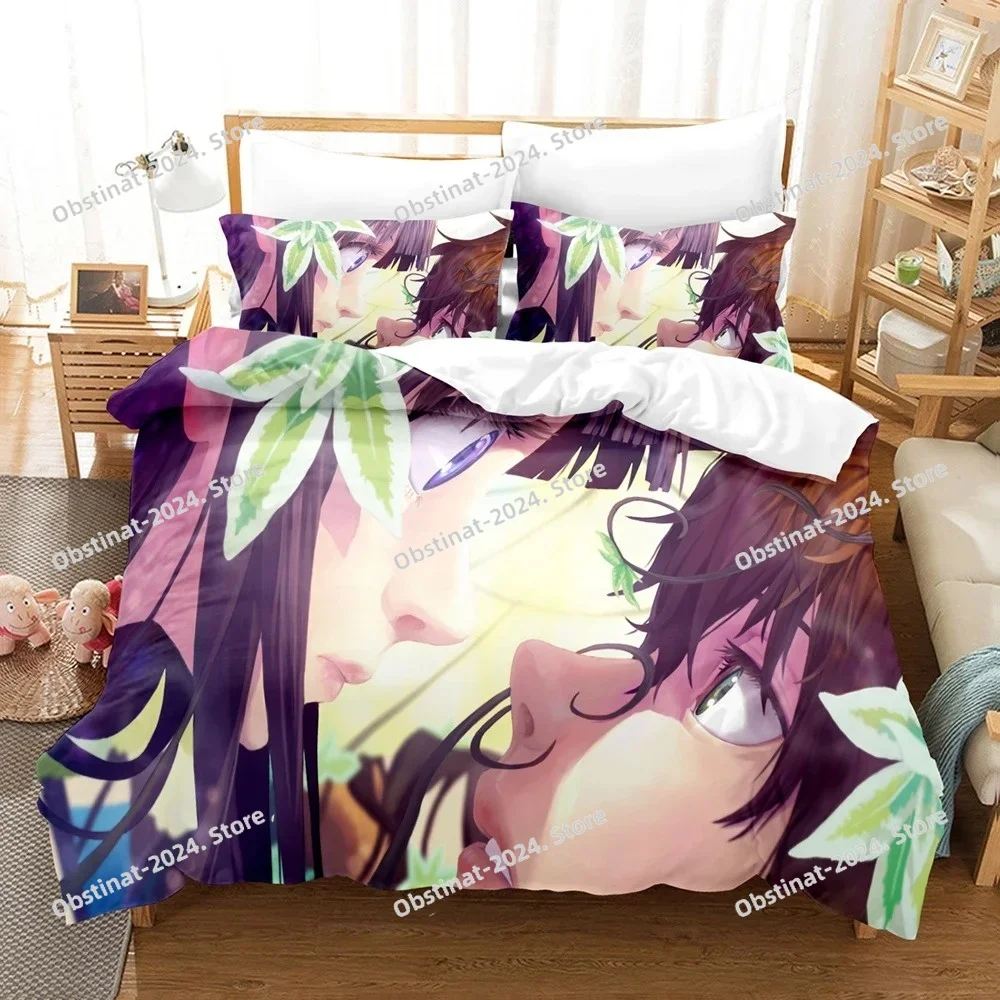 

Anime Fruits Basket Bedding Sets Duvet Cover Set With Pillowcase Twin Full Queen King Bedclothes Bed Linen Home textile