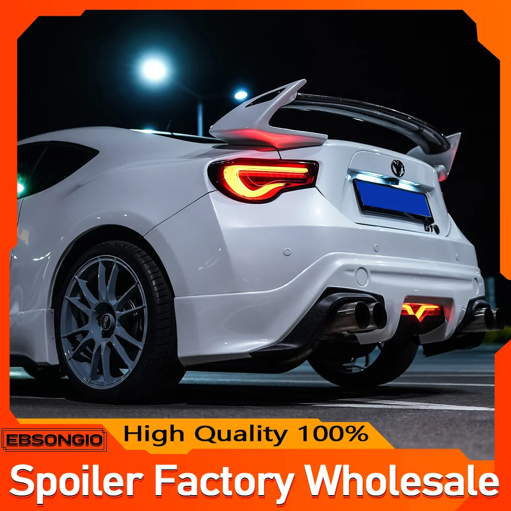 

Для 2012-2021 Scion FRS, Toyota GT86 и Subaru BRZ TM Style Carbon Fiber задний спойлер багажника ROWEN (Tommy Kaira) заднее крыло