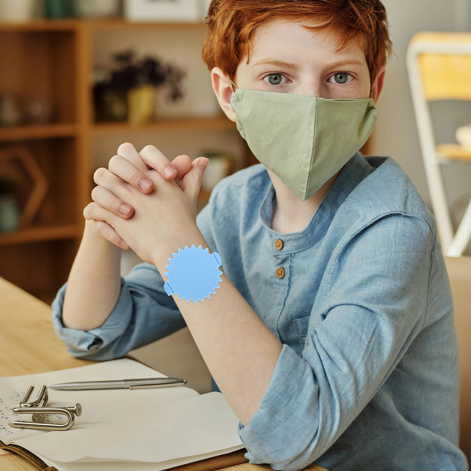 

3 Pcs Notebook Bracelet Memo Silicone Back to School Nurse Erasers Wrist Straps