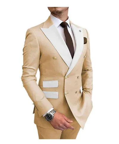 

W-114 Wedding business casual suit men groom best man wedding banquet suit men