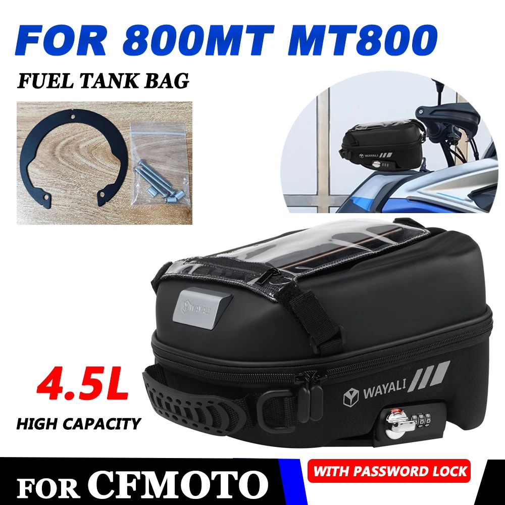 

For CFMOTO CF MOTO 800MT MT800 MT 800 MT T IBEX 800T Accessories Fuel Tank Bag Luggage Backpack Tanklock Waterproof Storage Bags
