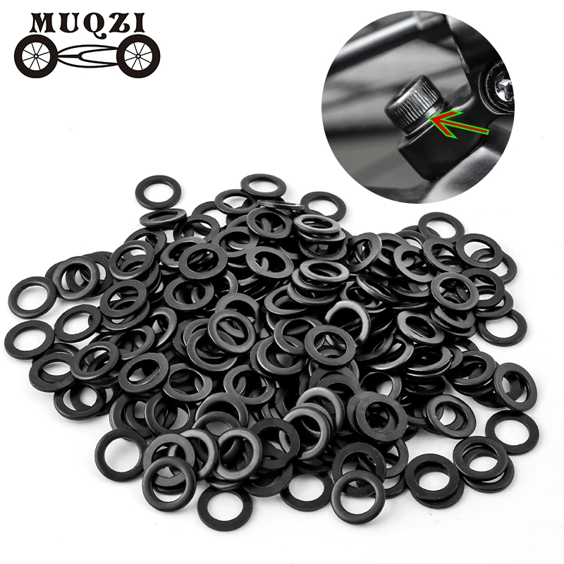 MUQZI MTB Bike Disc Brake Screw Gasket Disc Brake Rotor Adapter Washer Bicycle Accessories