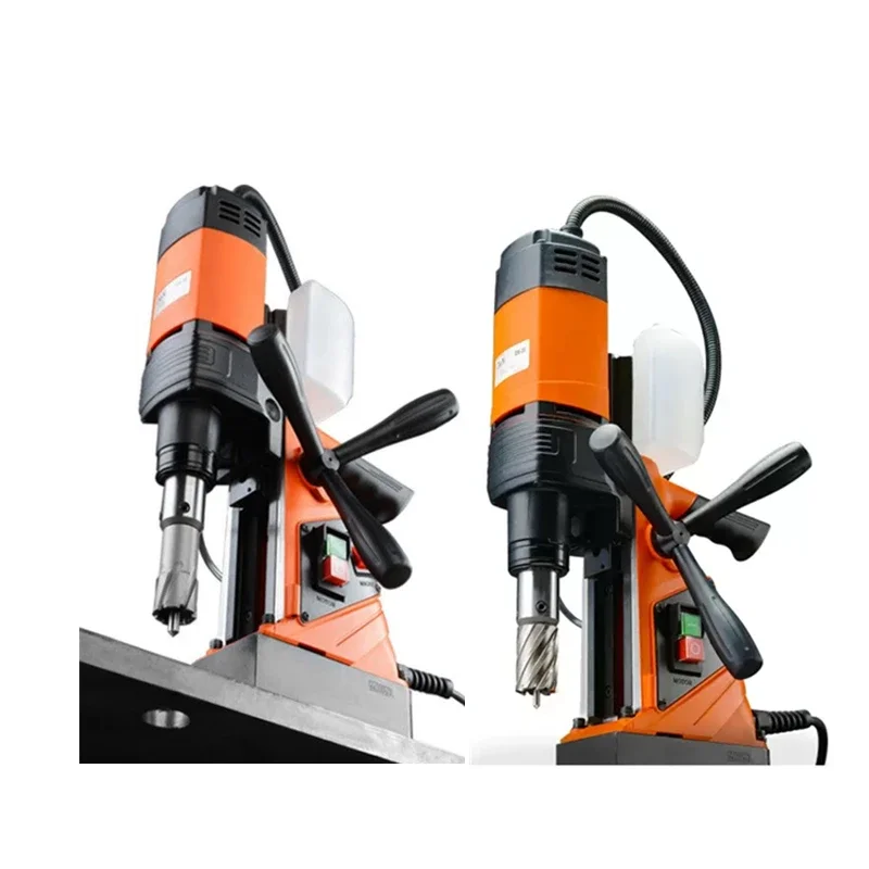 35-60MM Magnetic Core Tapping Drilling Machine DX-35 DX-60 Electric Bench Drill Rig Twist Tools For Engineering Steel Structure