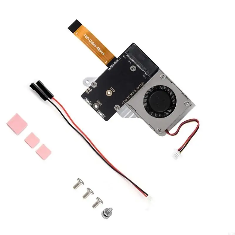 H37B PCIE إلى M.2 لوحة المبردات النشطة لـ 5 لتعزيز العروض