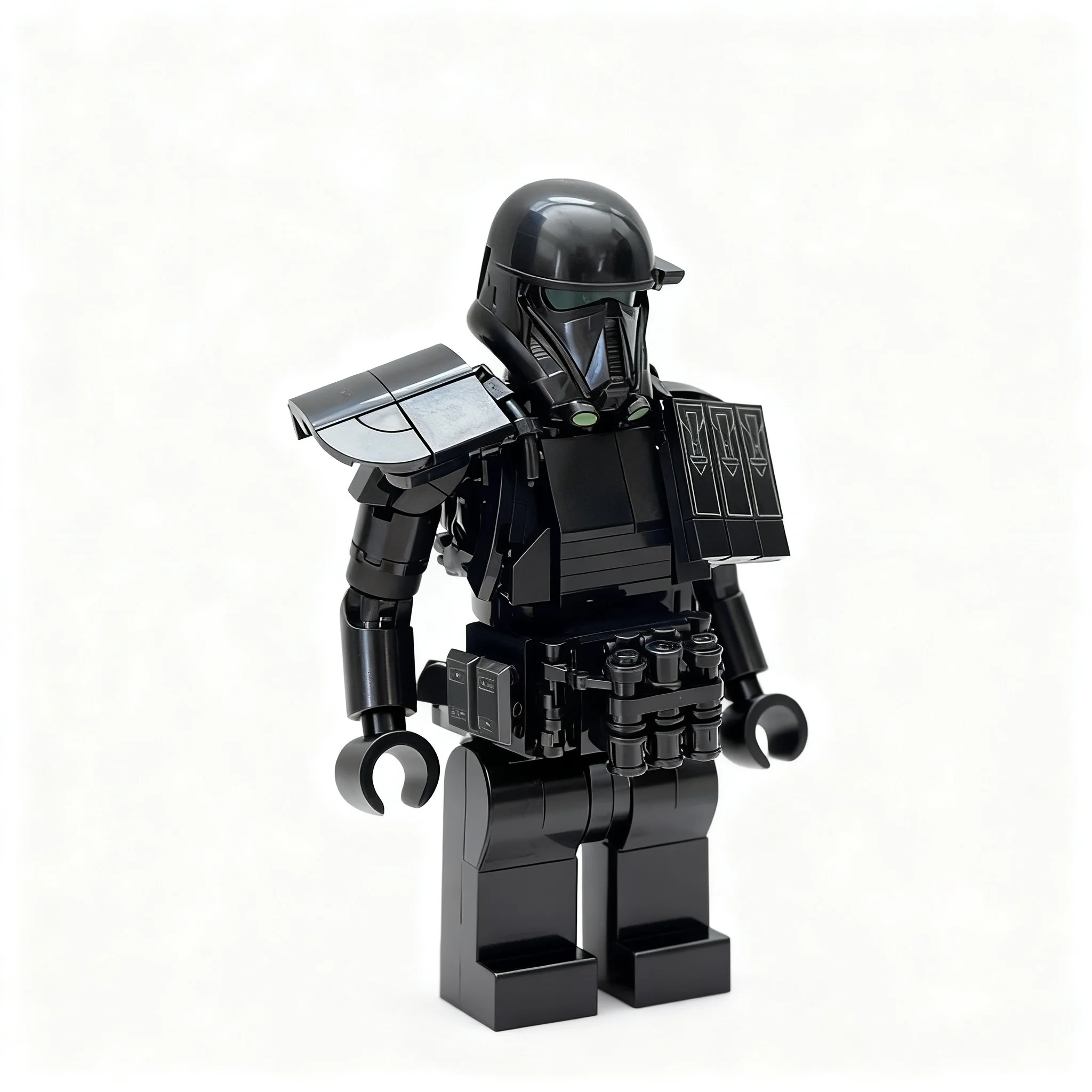 600pcs MOC Star Battle Death Trooper Model Building Blocks Architecture Education Craft DIY Display Birthday Collection Creative