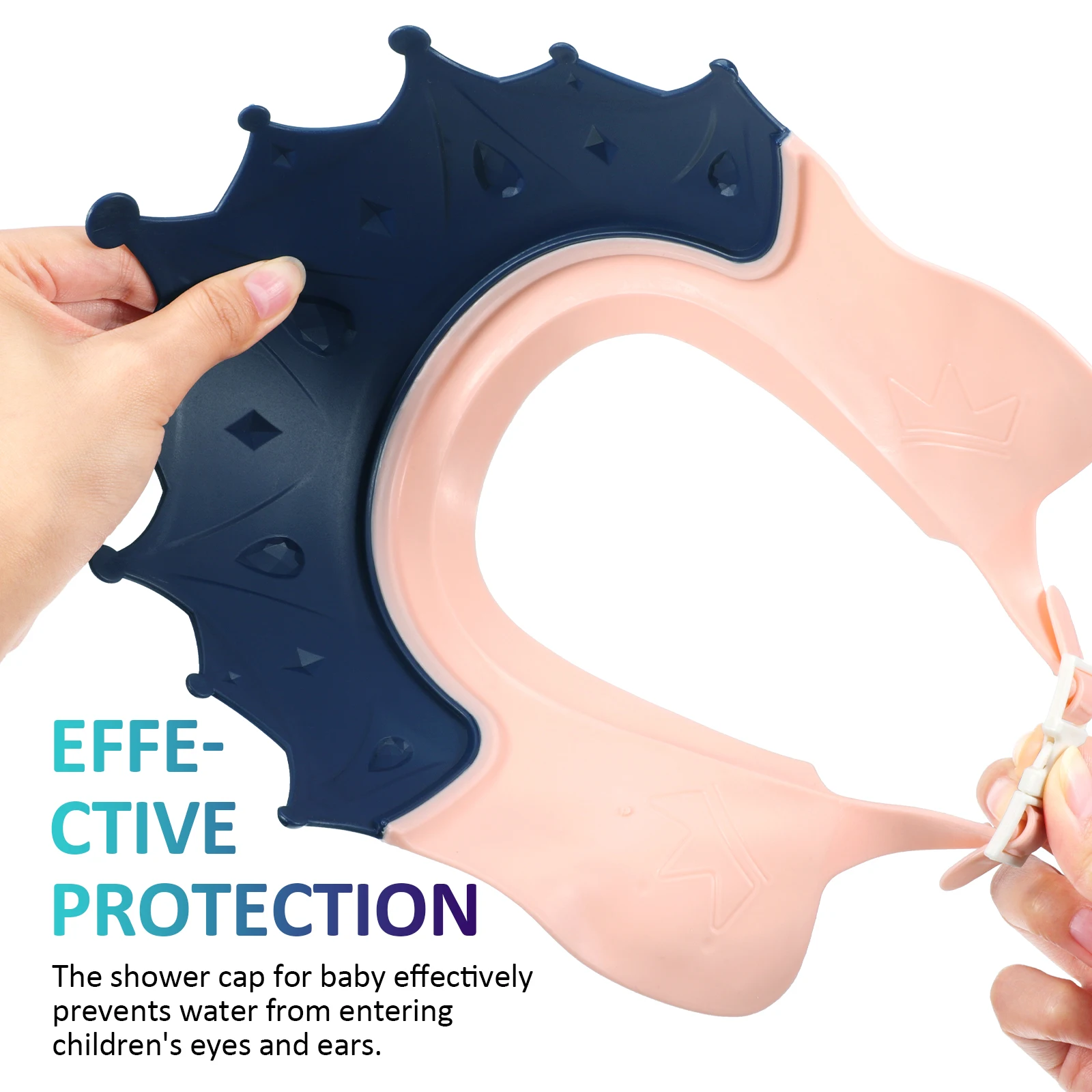 Baby Shower Cap Adjustable Toddler Bath Hat Hair Washing Shield Infant Shower Cap Bath Hat for Kids Baby Shampoo Guards