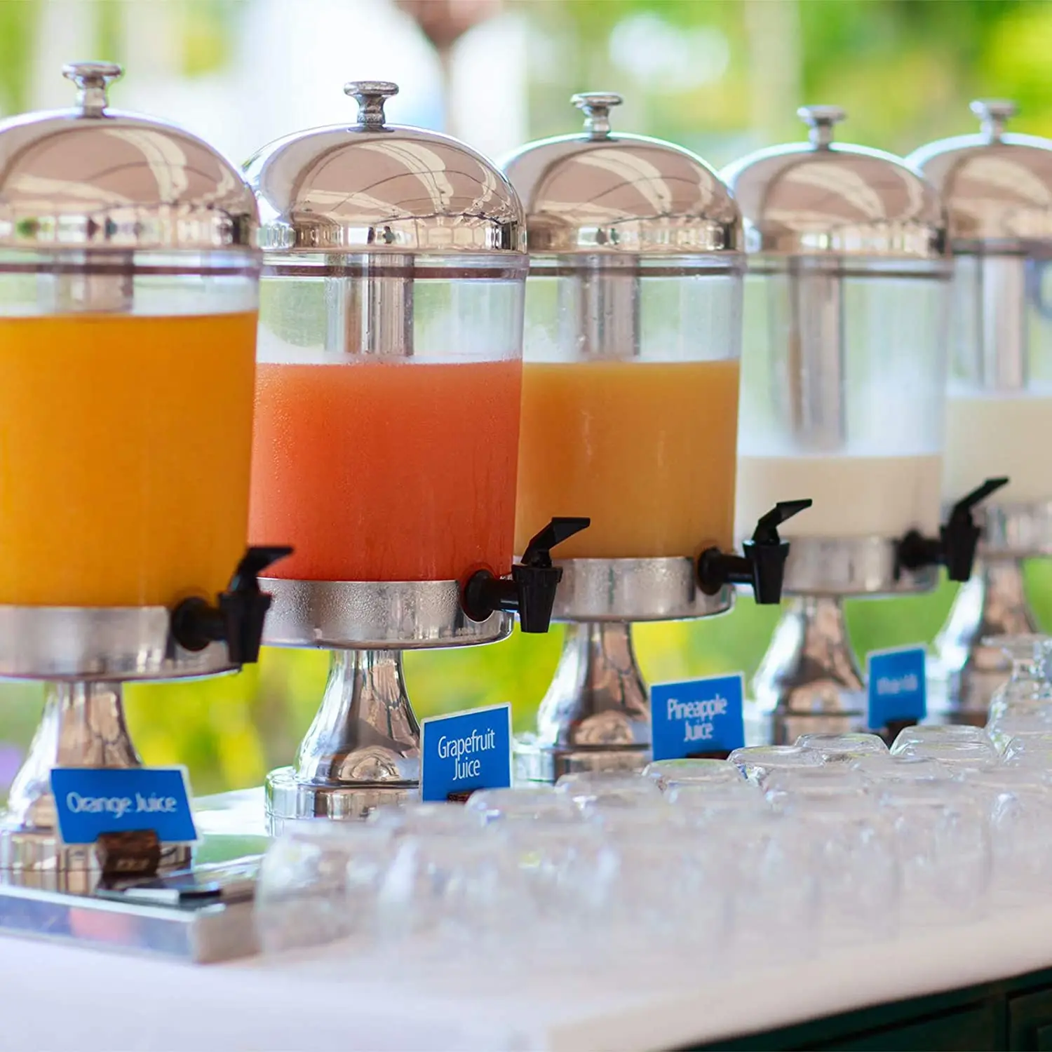 4 Sets Ersatz-Kühler für Wasserhahn, Wasserflasche, Krug, Spender, Wasserhahn, Zapfhahn, Auslauf, Wasser, Getränkehebel, Ausgießspenderventil