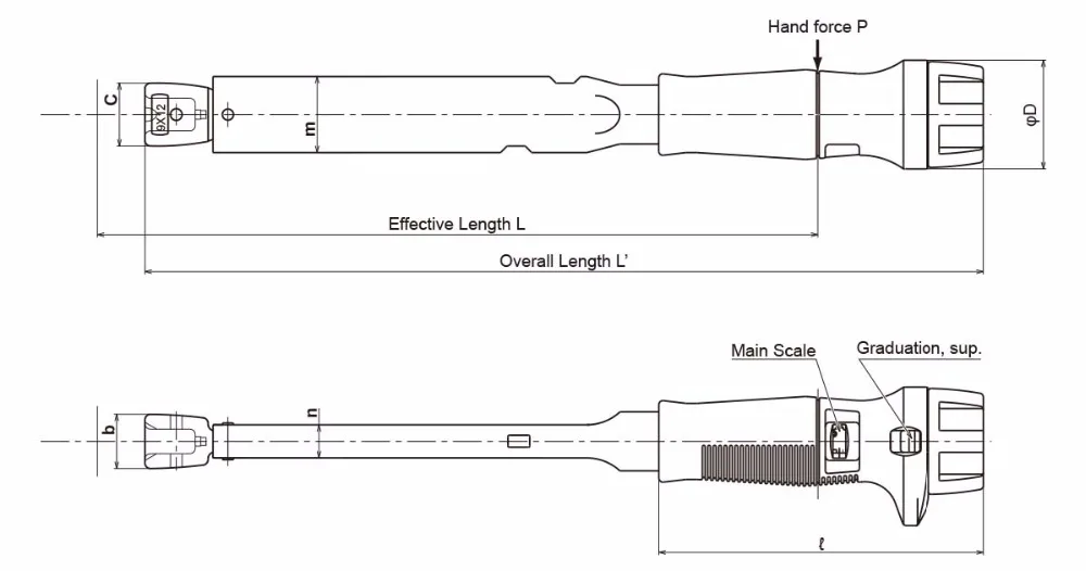 TOHNICHI multi bit pneumatic torque tool wrench for tightening various kinds of bolts