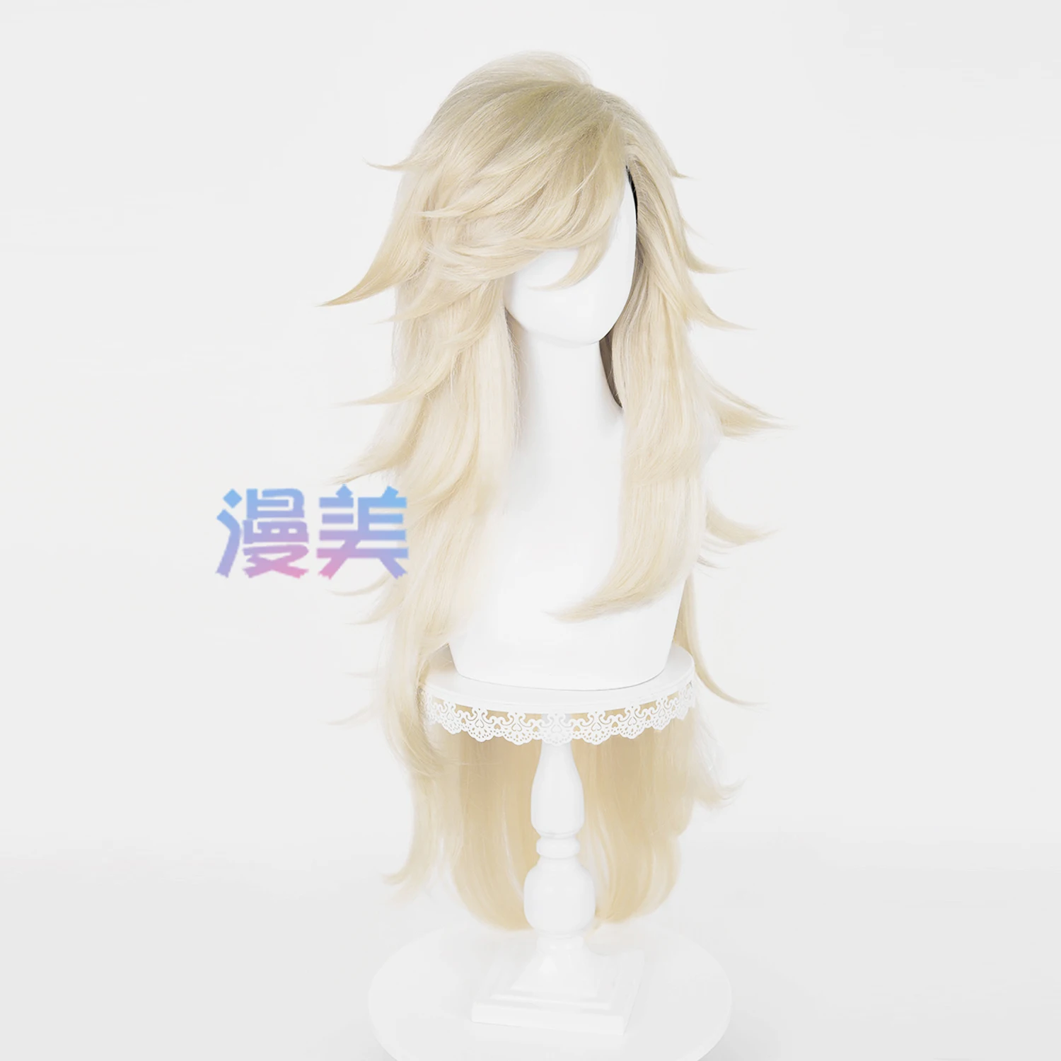 Anime Upper Rank Two Doma Cosplay Perücke Upper Rank Two Dōma Cosplay Haar Für Hallowmas Party Erwachsene Frauen Männer