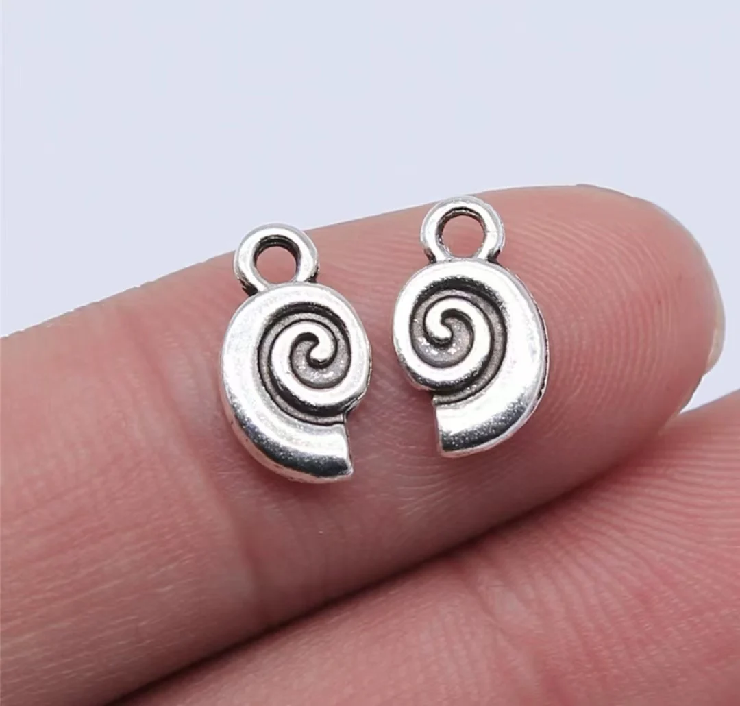 

60pcs 7x12mm Zinc alloy metal tibetan silver plated TJ2554Y for jewelry making