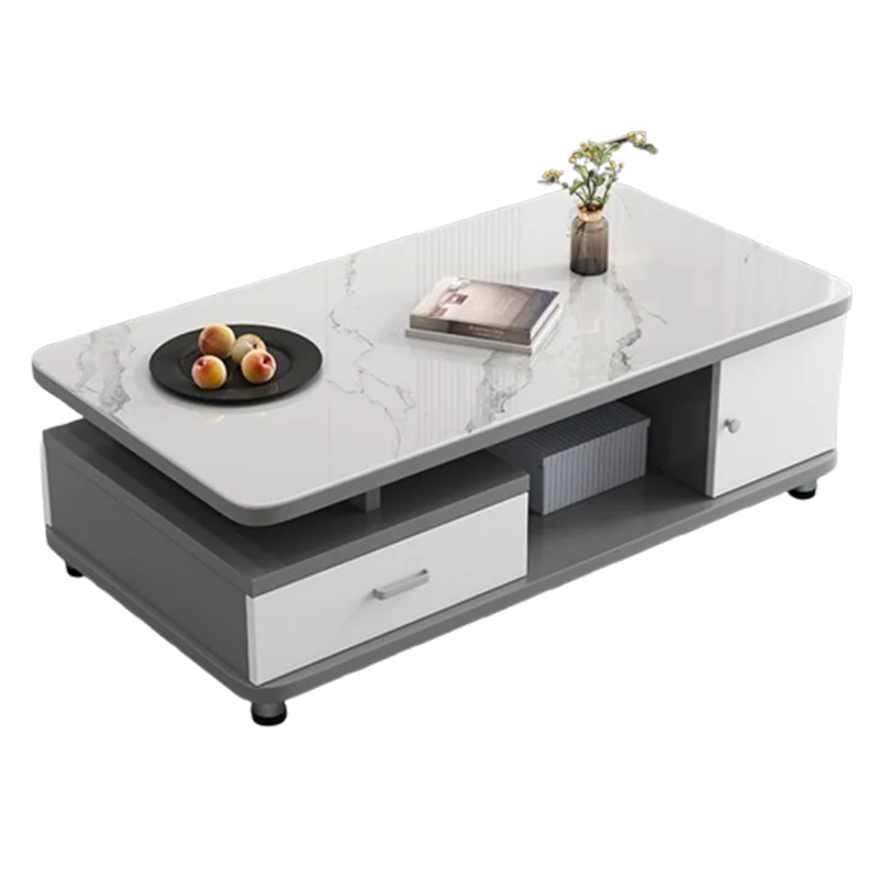 

For Modern Decoration Coffee Table Wood Storage Drawers Side Table Living Room Standing Moving Kaffee Tische Lounge Suite