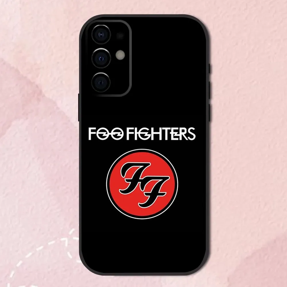 F-Foo Band F-FightersS Phone Case For Samsung S24,S21,S22,S23,S30,Ultra,S20,Plus,Fe,Lite,Note,10,9,5G Black Soft Shell