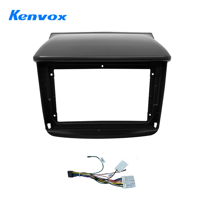 Kenvox Car Radio For Mitsubishi Pajero Sport 2 L200 Triton 2008 2016 Android 2 Din Stereo Mounting Bezel Faceplate Frame Kit