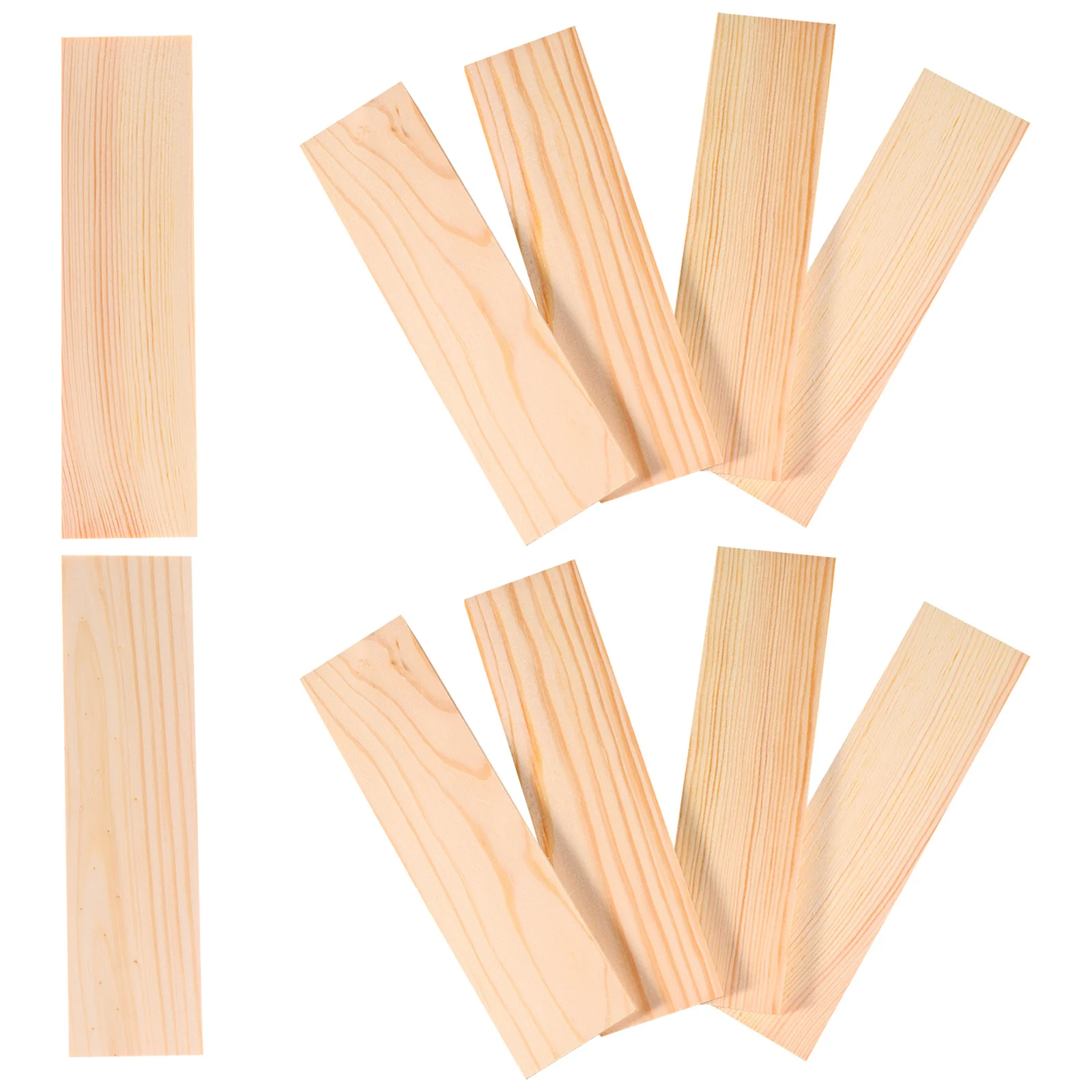 

10pcs Natural Pine Wood Photography Background Boards Lightweight Unique Pattern Diy Craft Panels For Photo Studio Decor Event