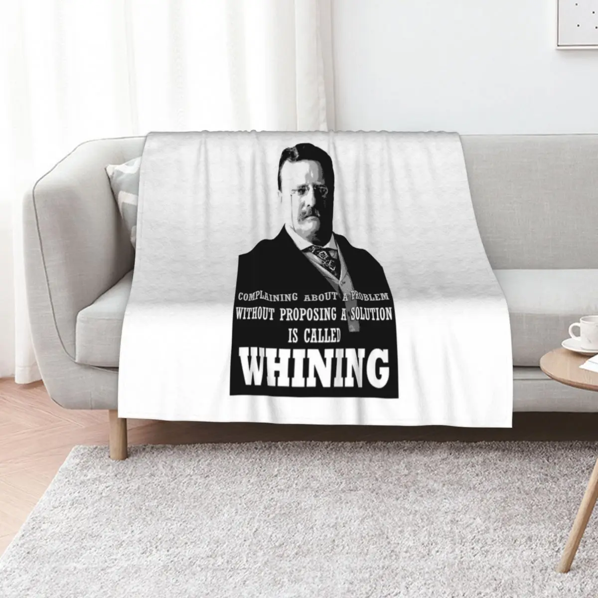 

Teddy Roosevelt Throw Blanket Blankets Sofas Of Decoration sofa bed Decorative Sofa Multi-Purpose Blankets