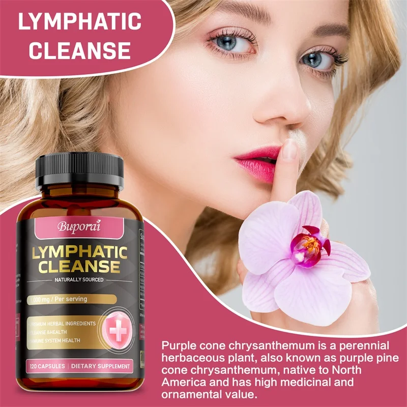 Lymphatic Cleanse Supplement - Lymph System Health Support, Cleansing & Detox, Improves Overall Well-being - Image 5