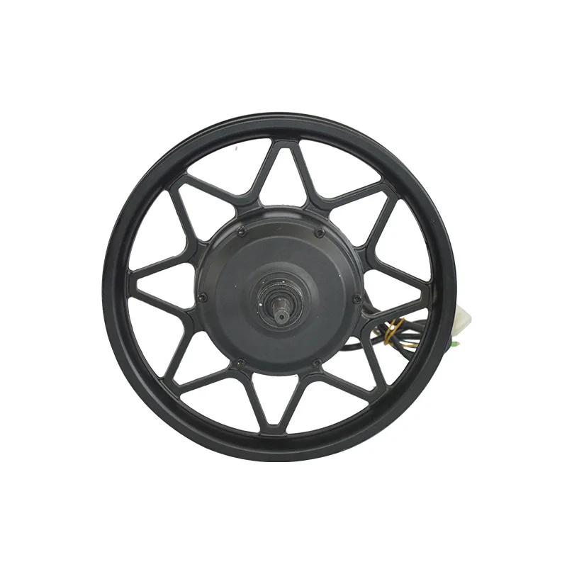 

Suitable for High-speed Motor 14-inch Snowflake Integrated Wheel Motor, Brushless Toothless Motor for Electric Vehicles