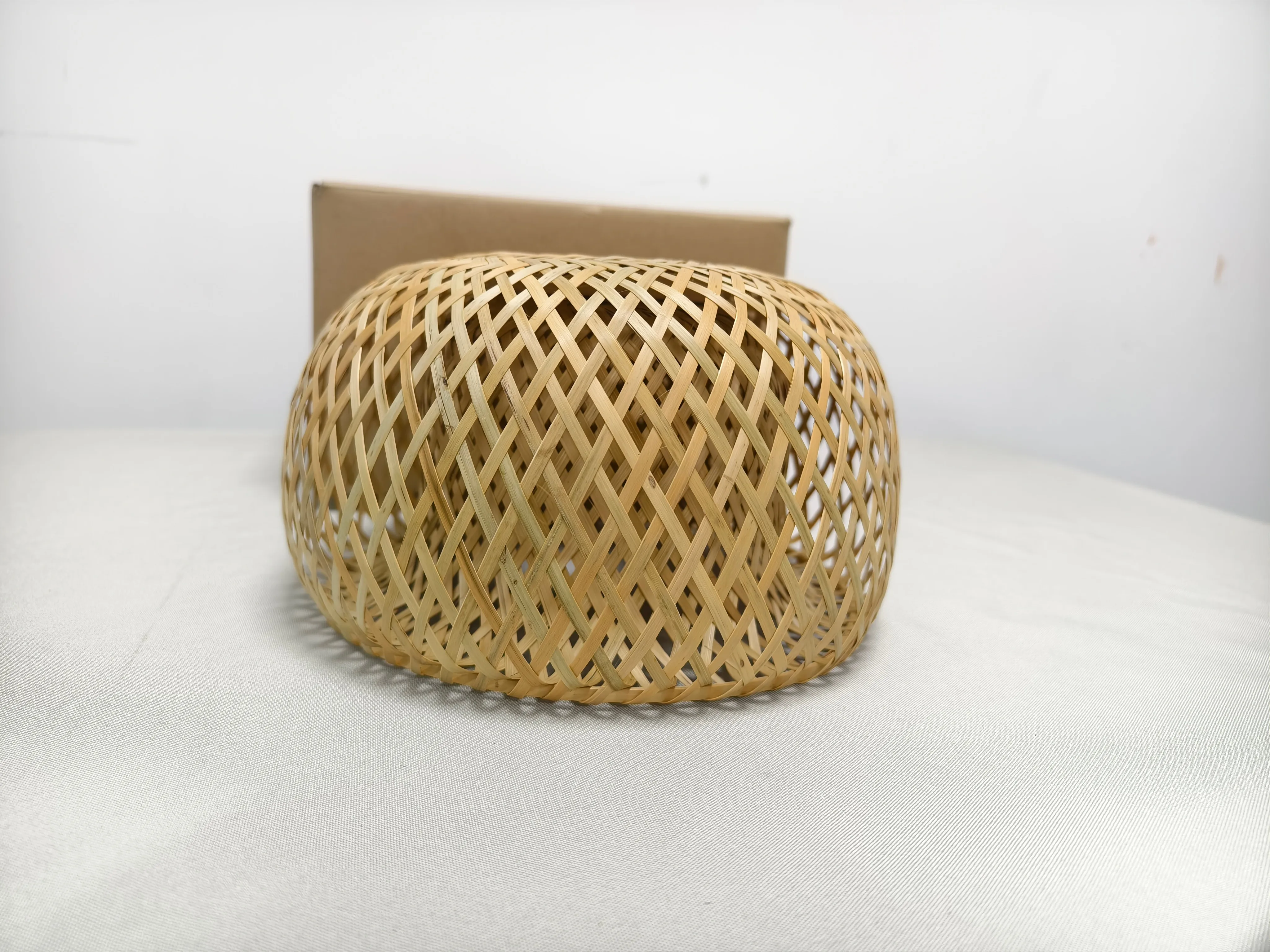 

Hand Knitted Chinese Style Weaving Hanging Lamps 30/38/48/58cm Bamboo Pendant Lamp Restaurant Home Decor Lighting Fixtures