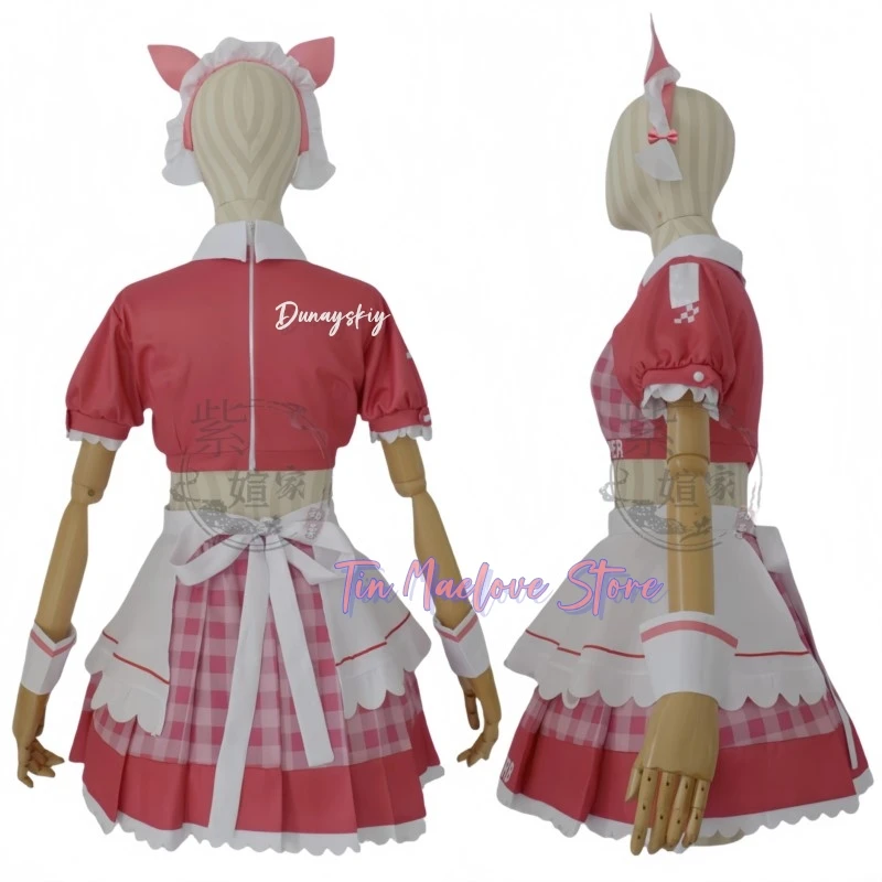 

BNIKKE Victory Goddess Crepe Collaboration Alice Naja Tia Maid Косплей 코스프레 Аниме Персонаж Наряд Хэллоуин Ролевая игра Kawaii