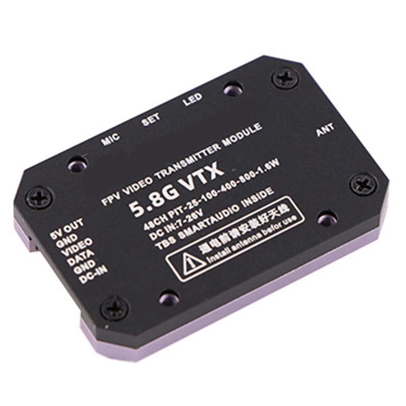 For CYCLONE 5.8G 1.6W VTX 48CH FPV Video Transmitter Module For RC FPV Long Range Racing Drone