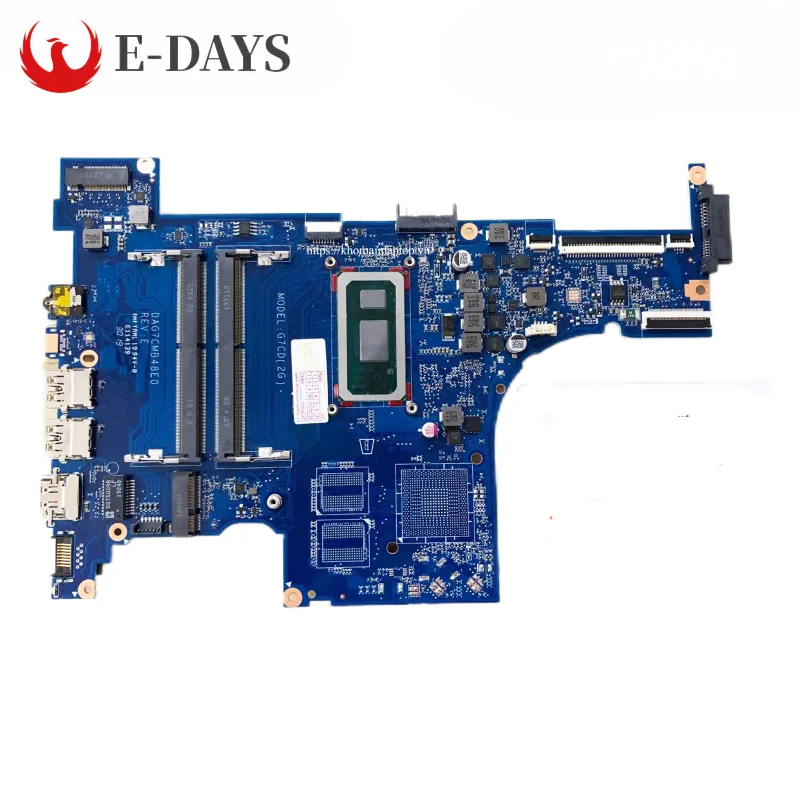 

For HP 15-CU Laptop Motherboard DAG7CMB48E0 Mainboard with CPU I3-8145 I5-8265U UMA 100% Tested Ok