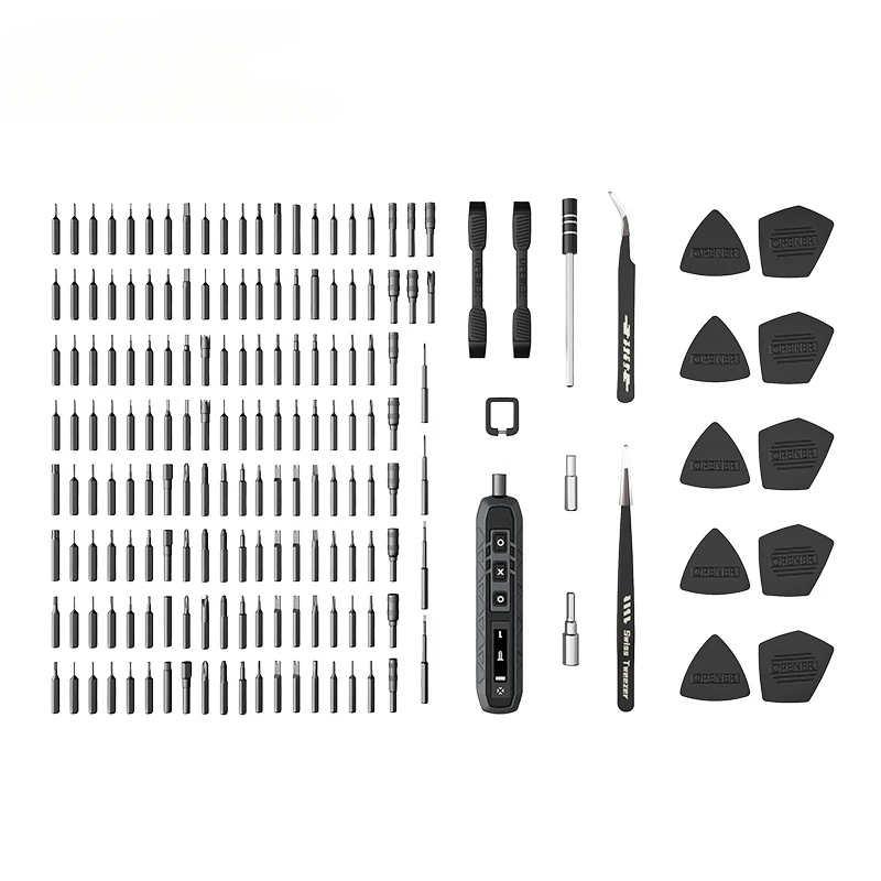 Batterie elektrischer Schrauben dreher wiederauf ladbarer Schrauben dreher Set komplettes profession elles Kit multifunktion ale Handy-Reparatur werkzeuge