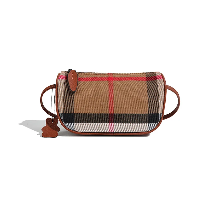 Classic Genuine Leather Handbag For Women, Crossbody Shoulder Messenger Bag With Zipper, Famous Designer Brand