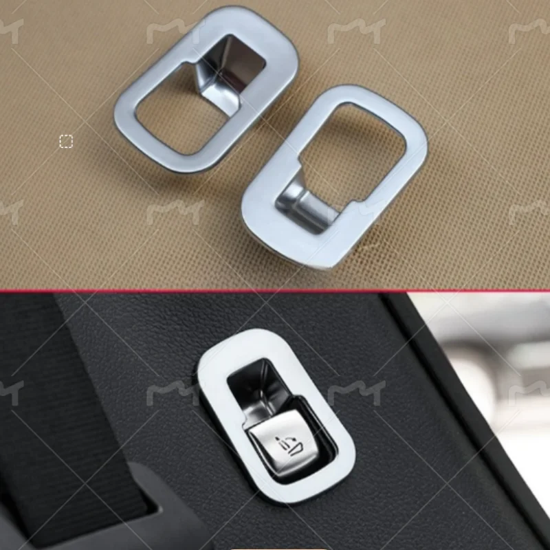 Rear Seat Adjust Switch Cover Surrounds For 2015+ Mercedes GLC X253 C253