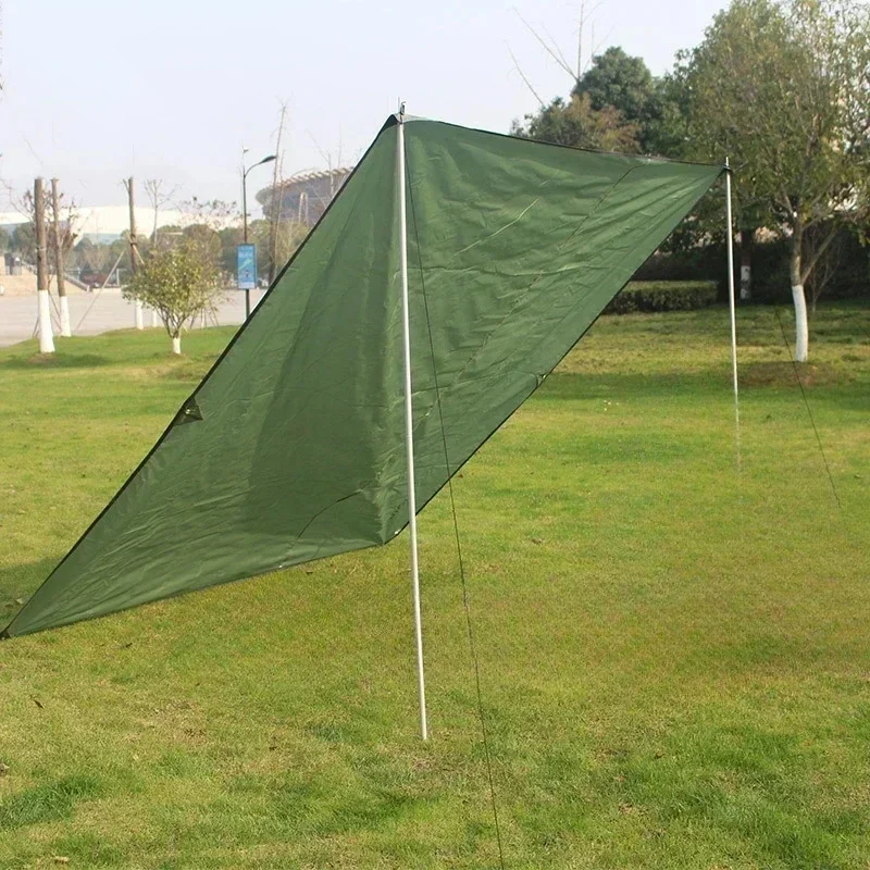 Tent Tarp Rain Sun Shade Hammocks Shelter Camping Survival Sun Shelter Picnic Awning Cover Waterproof Out Hiking Accessories