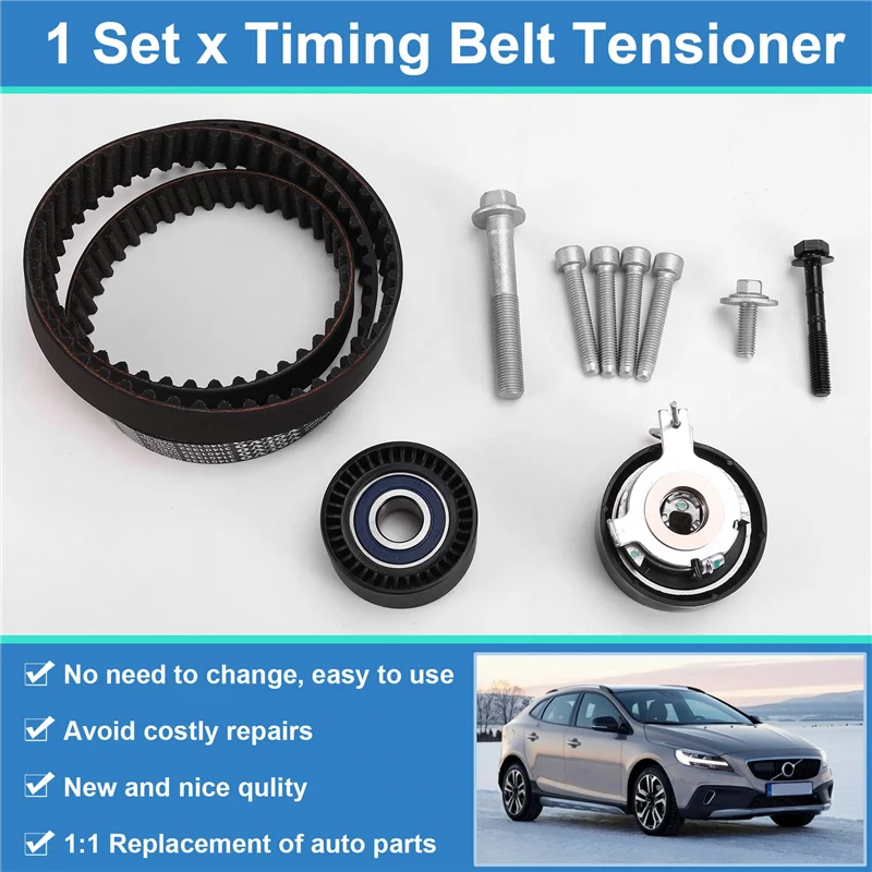 

AB16-32213096 Auto Parts 1 Pcs Timing Belt Tensioner For Volvo S60 S80 V40 V70 XC90 XC60 Car Accessories