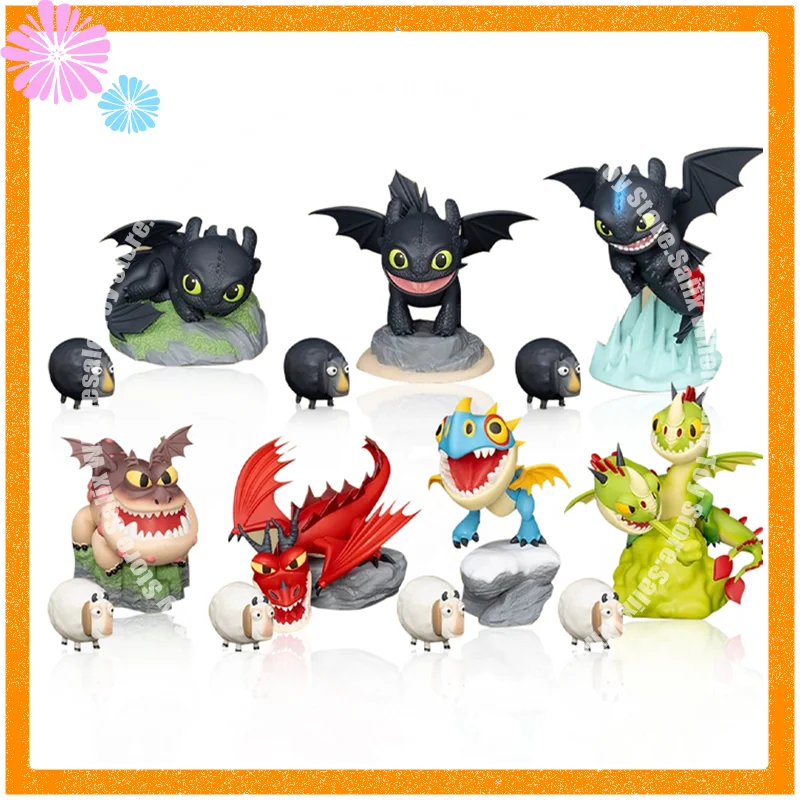

How To Train Your Dragon Night Fury Toothless Movie Anime Figures Toothless Anime Action Figures Gifts Toy