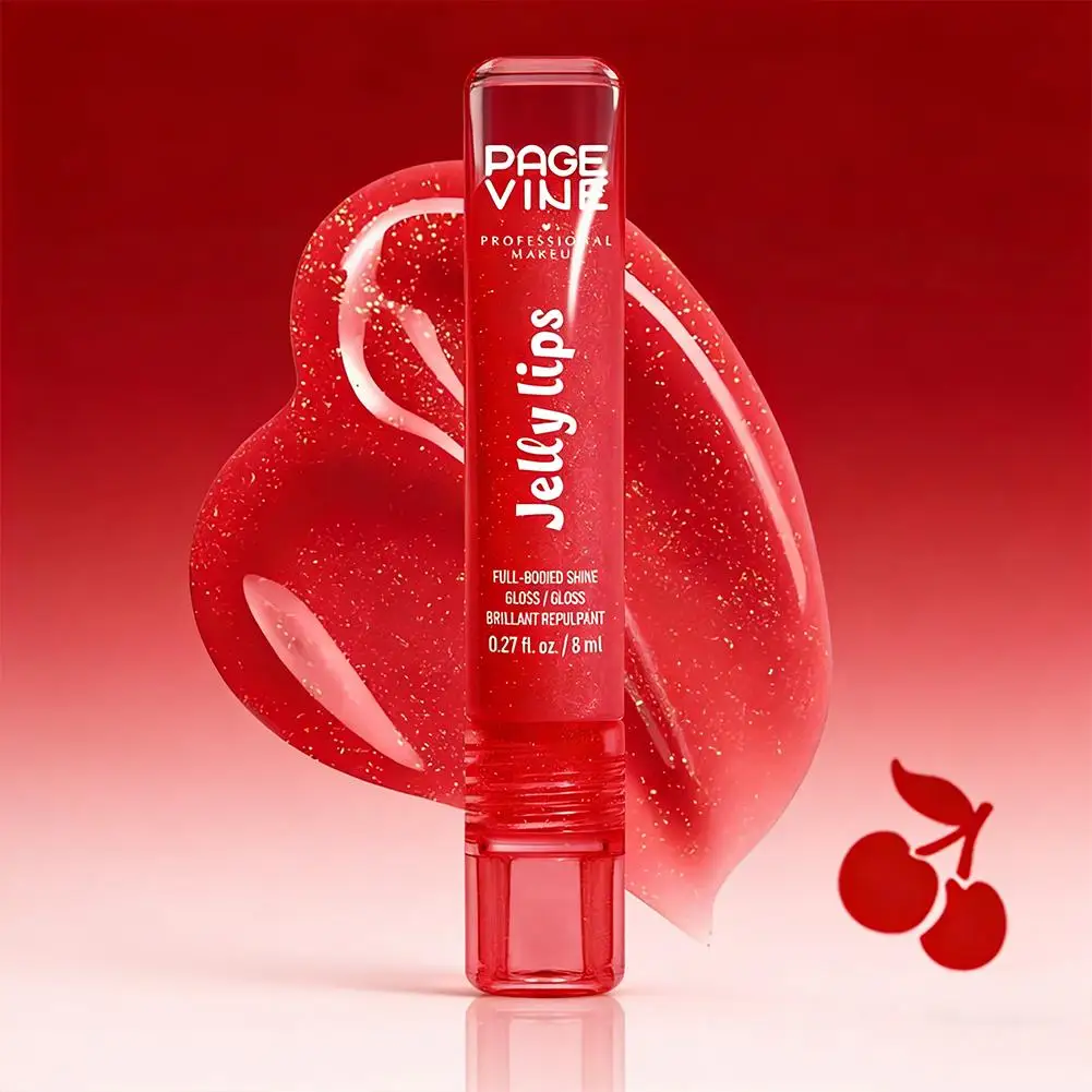 Page Vine Fruit Lip Glowy Balm Lichtgewicht Hydratatie Auto Volledig natuurlijke lipverzorging Lippenbehandeling Lip Healing Power Lips K6F8