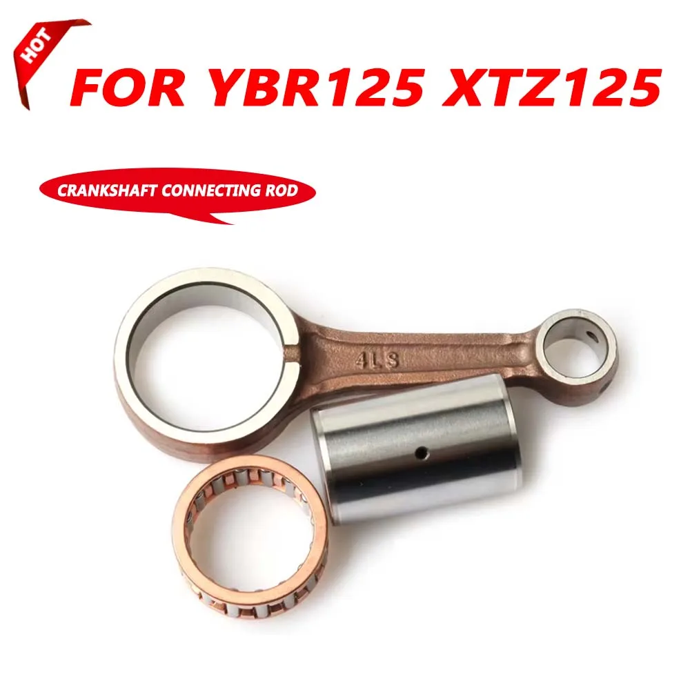 

Motorcycle Parts Crankshaft Connecting Rod Conrods Crankshaft Piston Link Rodrod for YAMAHA YBR125 XTZ125 YBR 125 YB XTZ XT 125