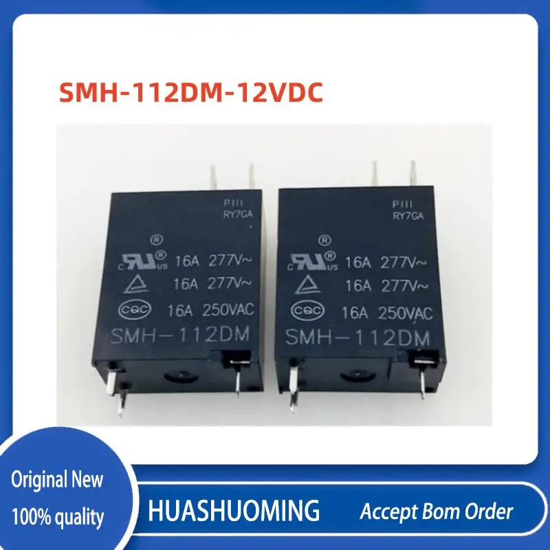 

10 шт./лот новый SMH-112DM 3PINS 16A 12VDC
