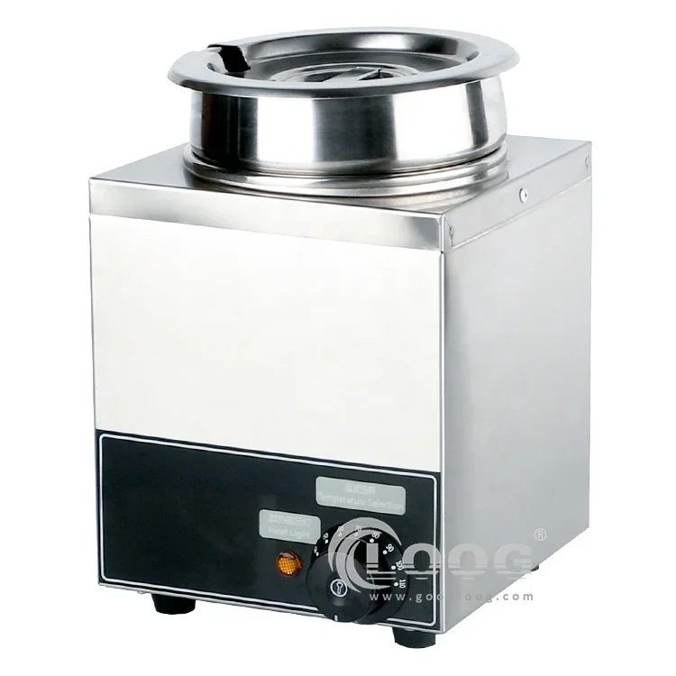 Commercial Kitchen Equipment Electric Single Pan Bain Marie Non-Stick Food Warmer