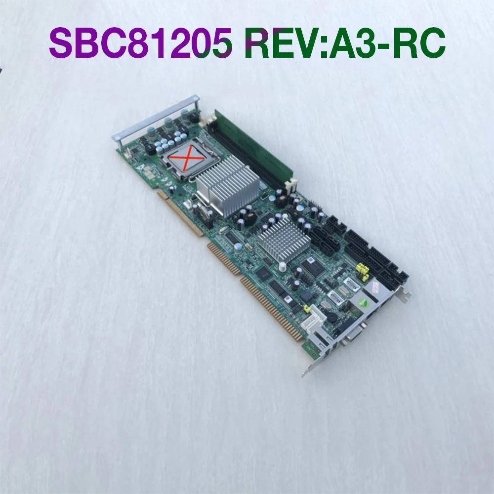 For Axiomtek Industrial Computer Motherboard SBC81205 REV:A3-RC