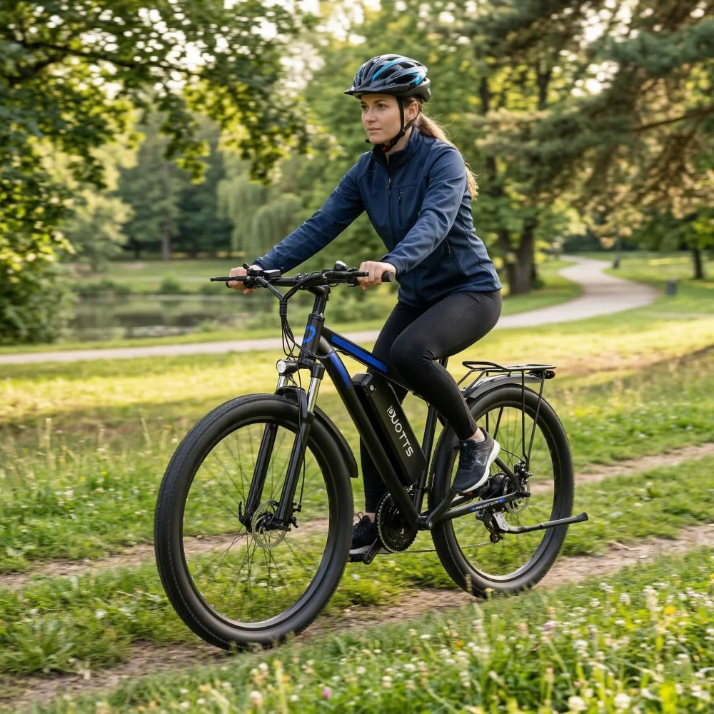 Vélo électrique DUOTTS C29 29 pouces, moteur puissant 750W, batterie 48V30Ah, VTT électrique avec écran HD 2,4 pouces, contrôle par application