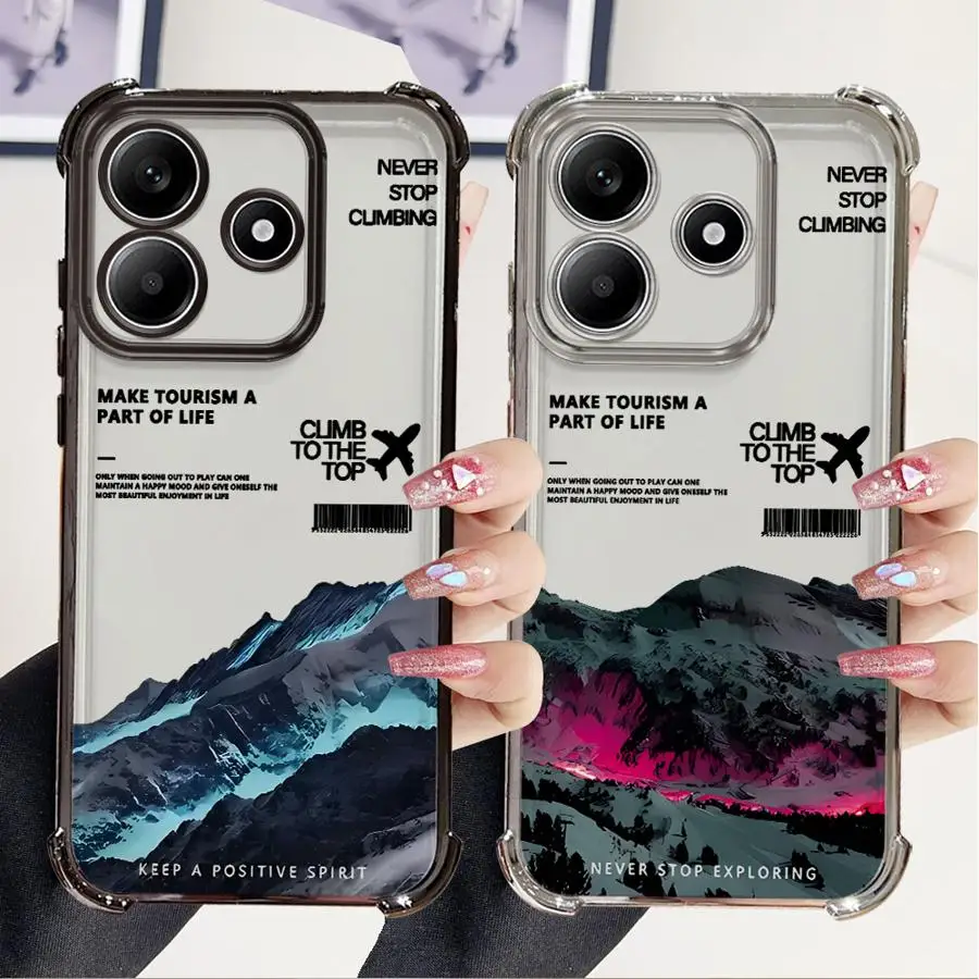 Snow Mountain Sunse…