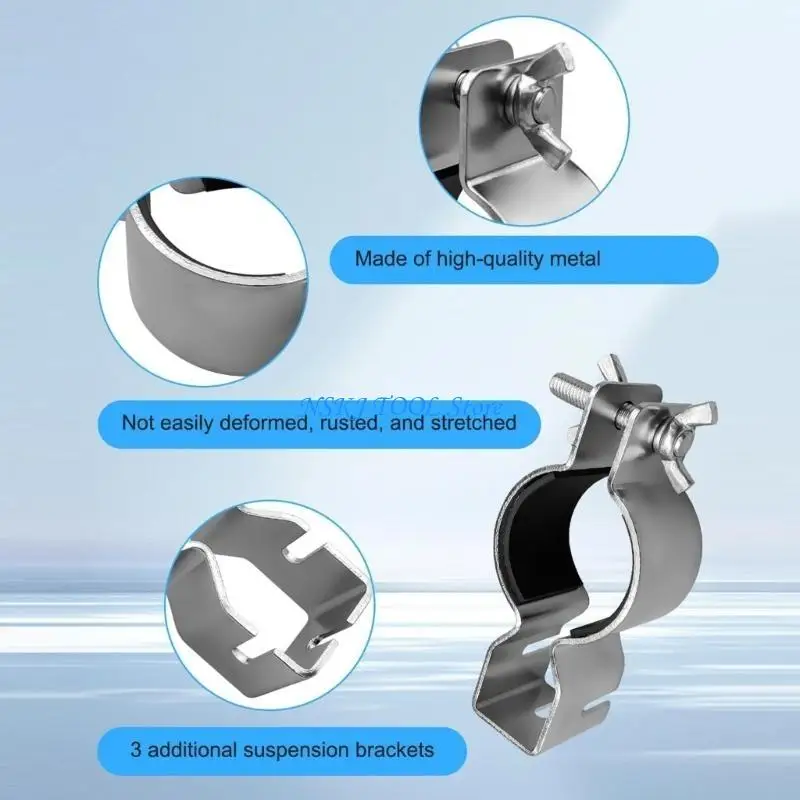L8RC Adjustable Upright Clamps Reliable Clamps Flexible Adjustment Clamp for event  