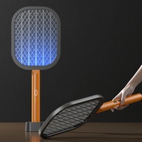 Mosquito Killer Light Electric Mosquito Swatter Two-in-One USB Lithium Battery Base Charging Fly Swatter Mosquito Swatter
